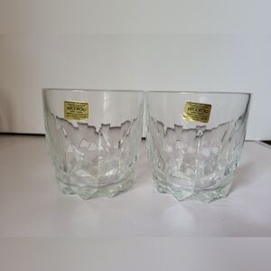 Arcoroc Artic Whiskey Old Fashioned Glass Pair